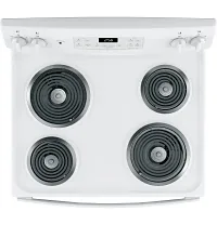 Ge 256 Series White 30" Electric Range