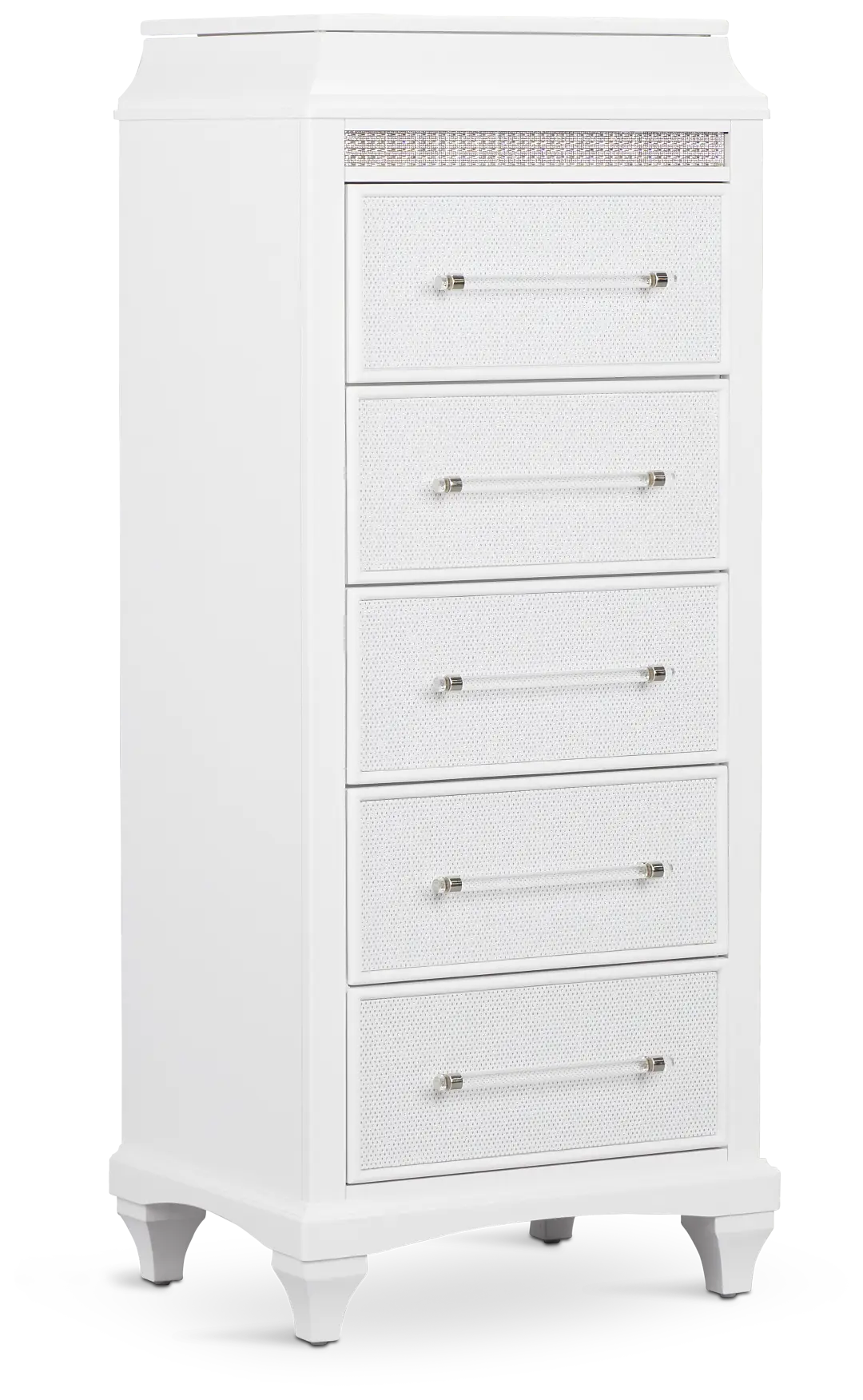 Milan White Lingerie Chest Milan White Lingerie Chest