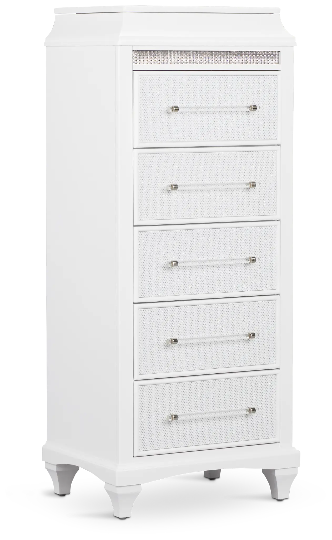 Milan White Lingerie Chest Milan White Lingerie Chest