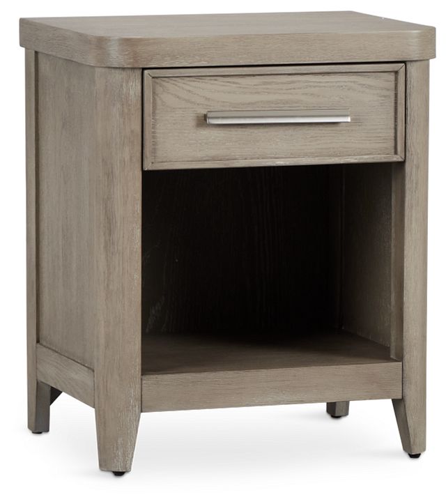 Soho Light Tone Drawer Nightstand