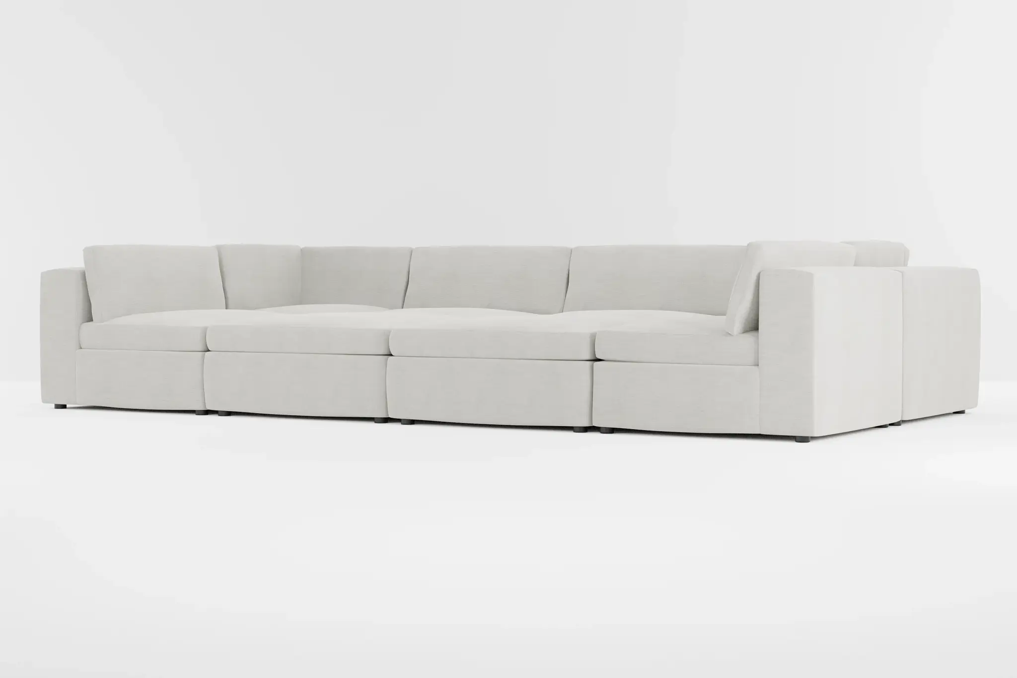Destin Maguire Ivory Fabric 8-piece Pit Sectional Destin Maguire Ivory Fabric 8-piece Pit Sectional