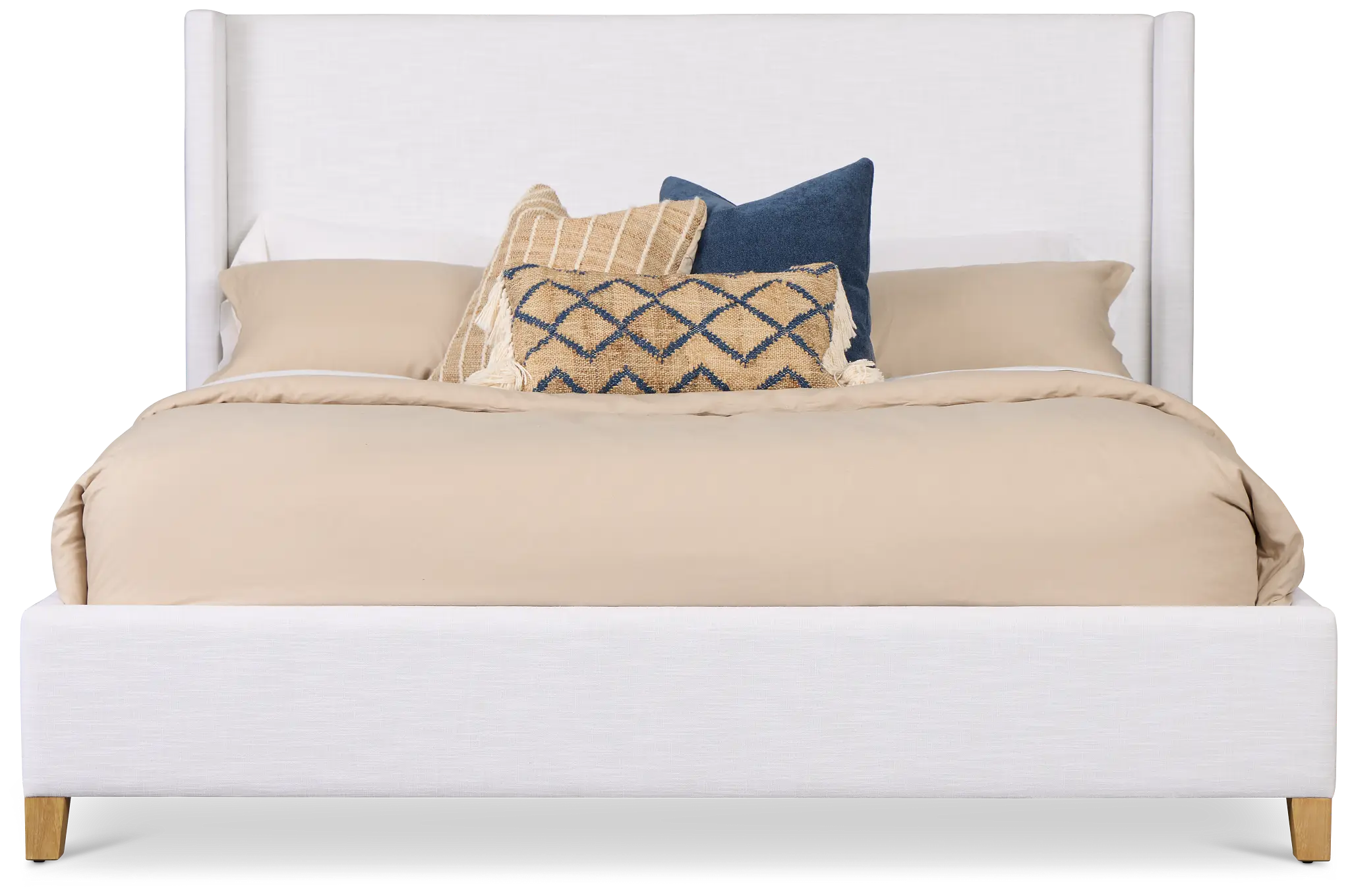 Nantucket White Uph Panel Bed Nantucket White Uph Panel Bed