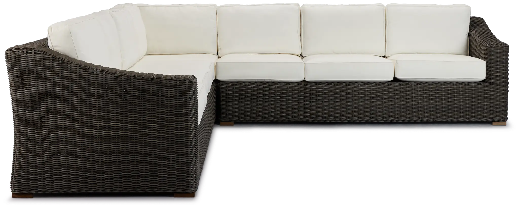 Canyon Gray White Large Two-arm Sectional Canyon Gray White Large Two-arm Sectional