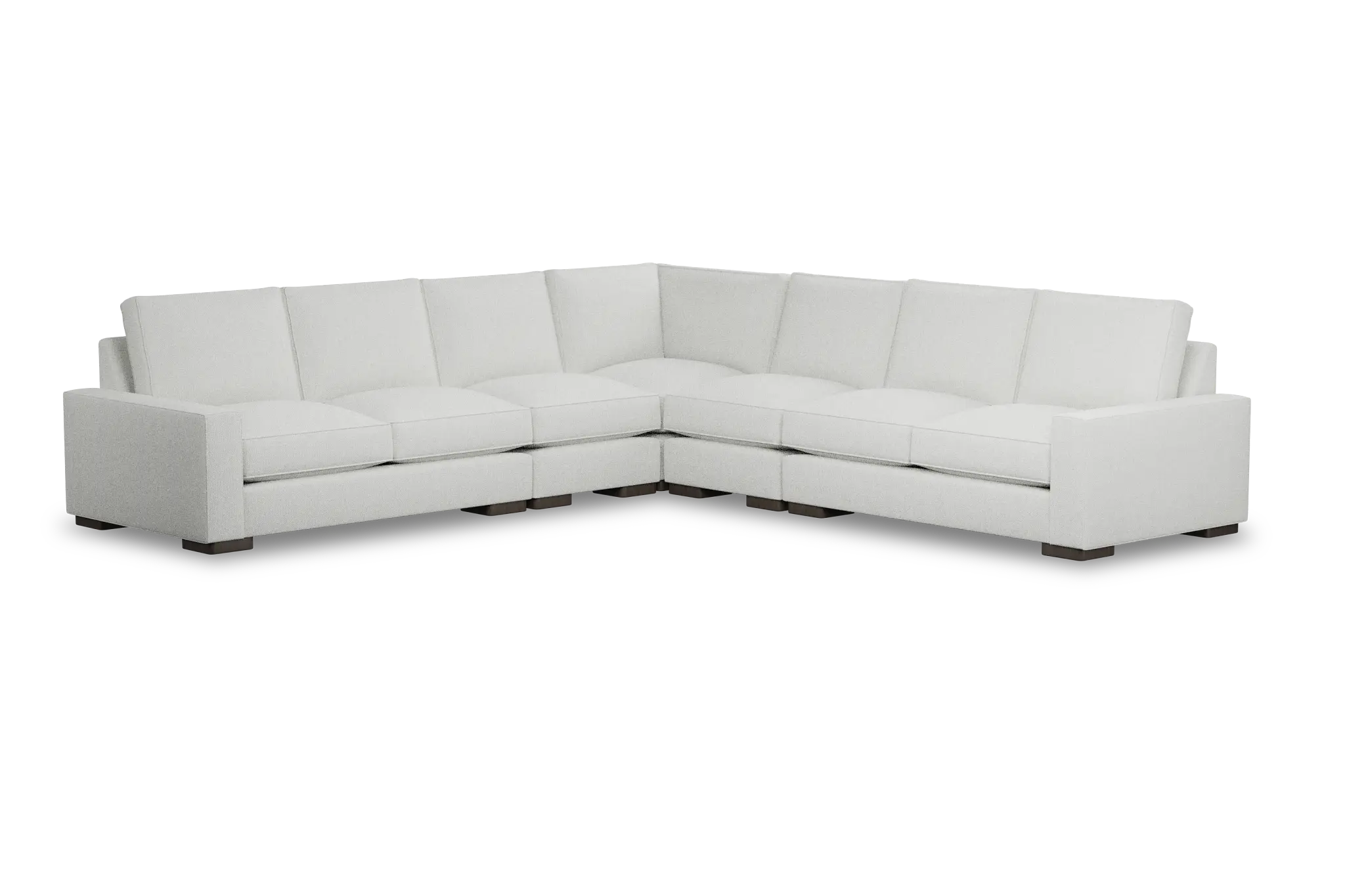 Edgewater Revenue White Large Two-arm Sectional Edgewater Revenue White Large Two-arm Sectional