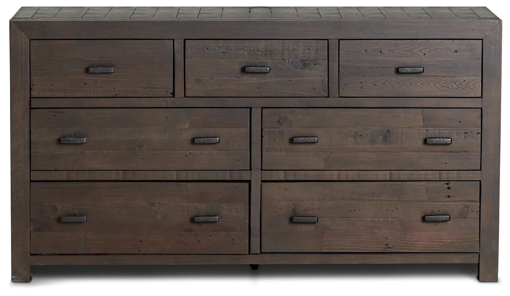 Seattle Dark Tone Wood Dresser Seattle Dark Tone Wood Dresser
