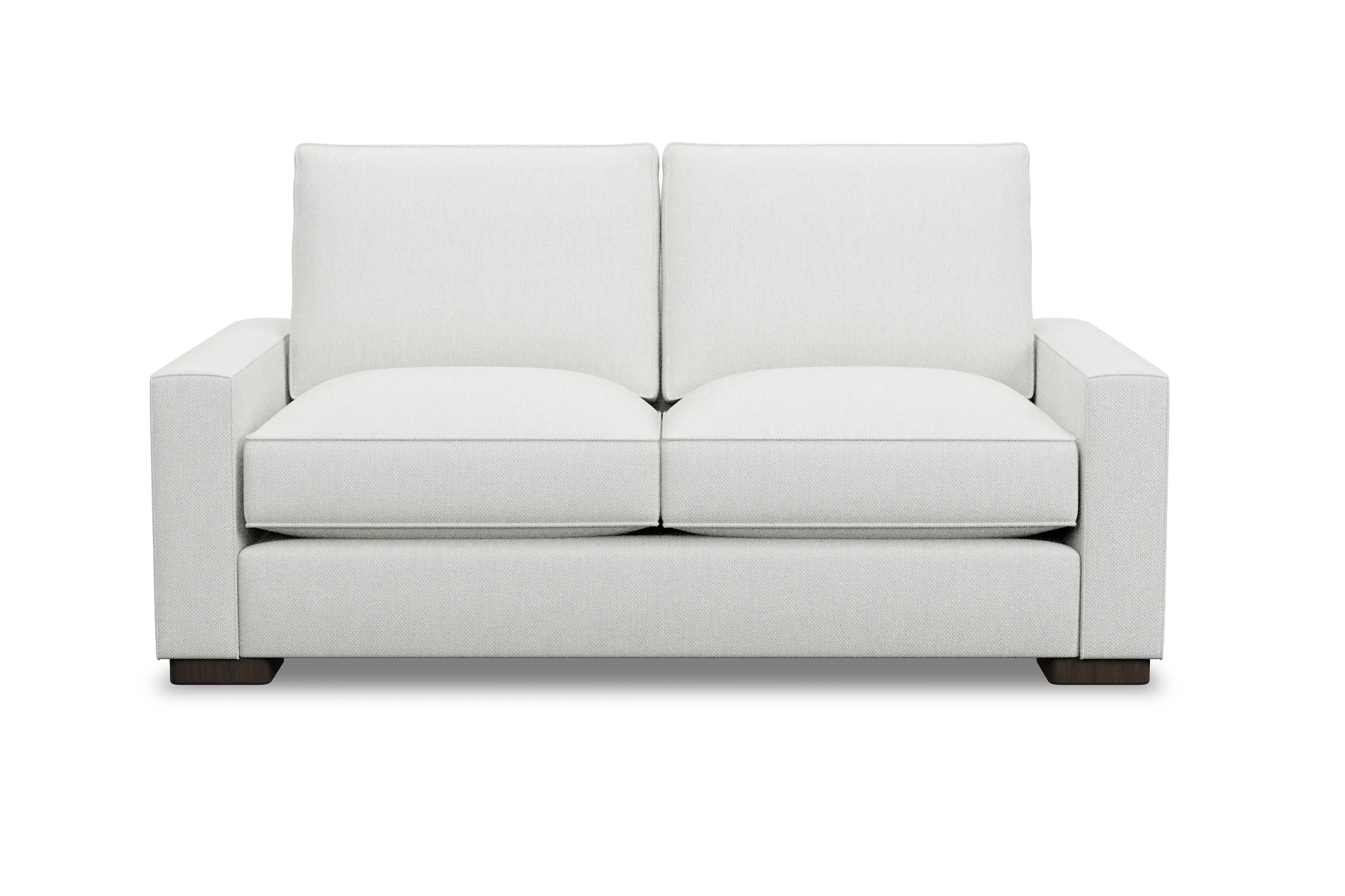 Edgewater Revenue White Loveseat