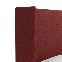 Captiva Elite Red 60" Upholstered Shelter Bed