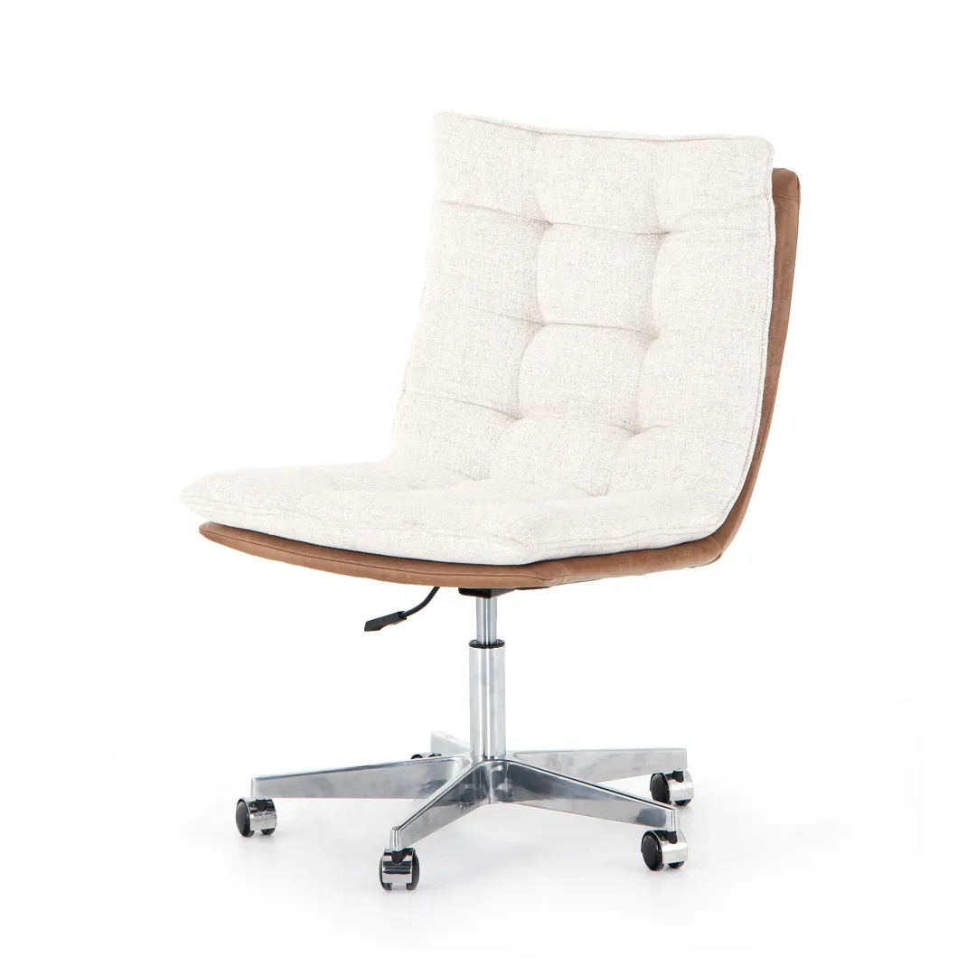 Four Hands Quinn Beige Upholstered Desk Chair