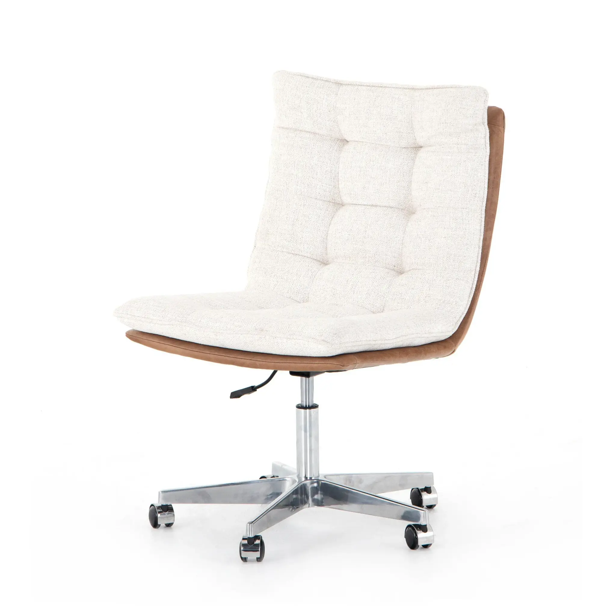 Four Hands Quinn Beige Upholstered Desk Chair Four Hands Quinn Beige Upholstered Desk Chair