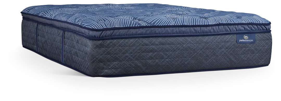 Serta Perfect Sleeper Cobalt Calm 15" Plush Pillow Top Mattress