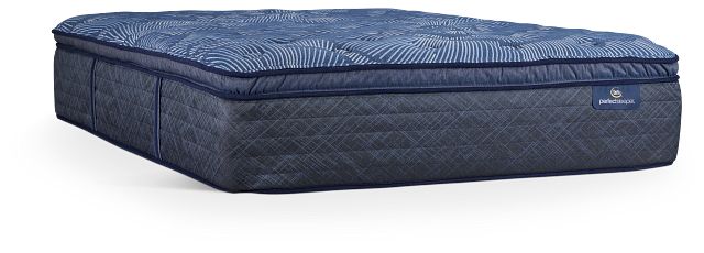 Serta Perfect Sleeper Cobalt Calm 15" Plush Pillow Top Mattress