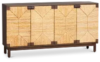 Kate Mid Tone Four-door Cabinet