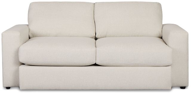 Brantley Light Beige Fabric Loveseat