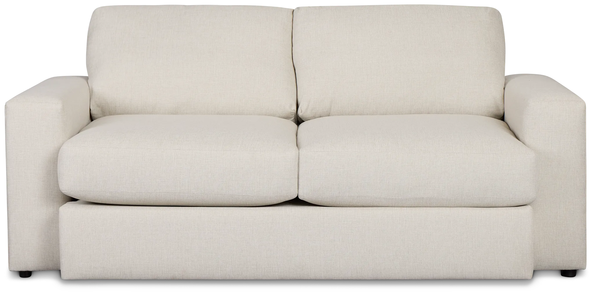 Brantley Light Beige Fabric Loveseat