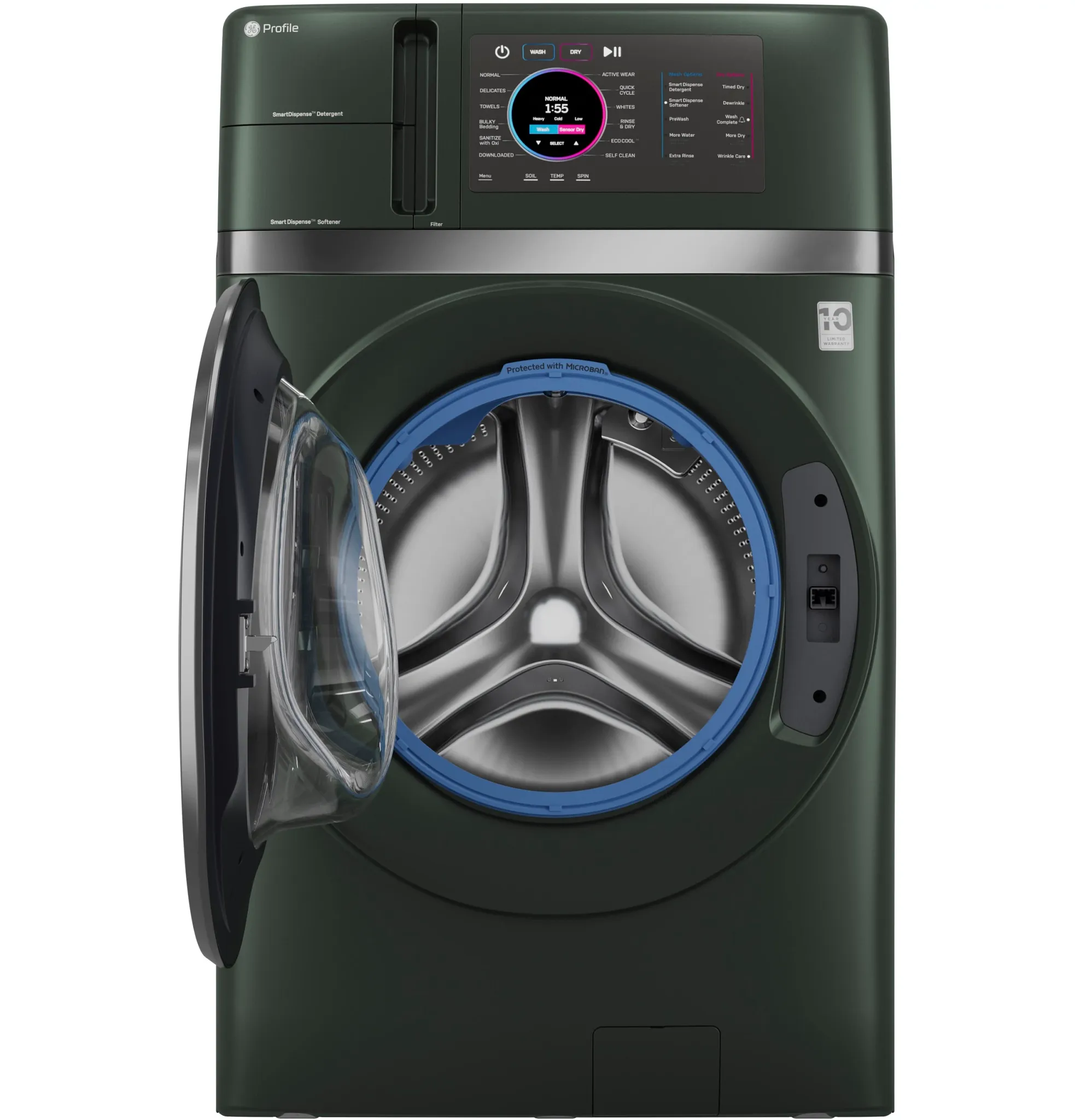 Ge Profile 97 Series Green Electric Washer/dryer Combo