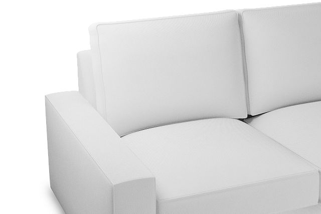 Edgewater Peyton White Medium Two-arm Sectional