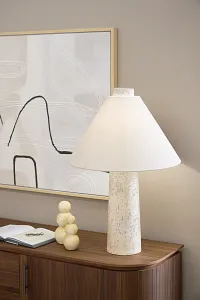 Hadia Ivory Table Lamp
