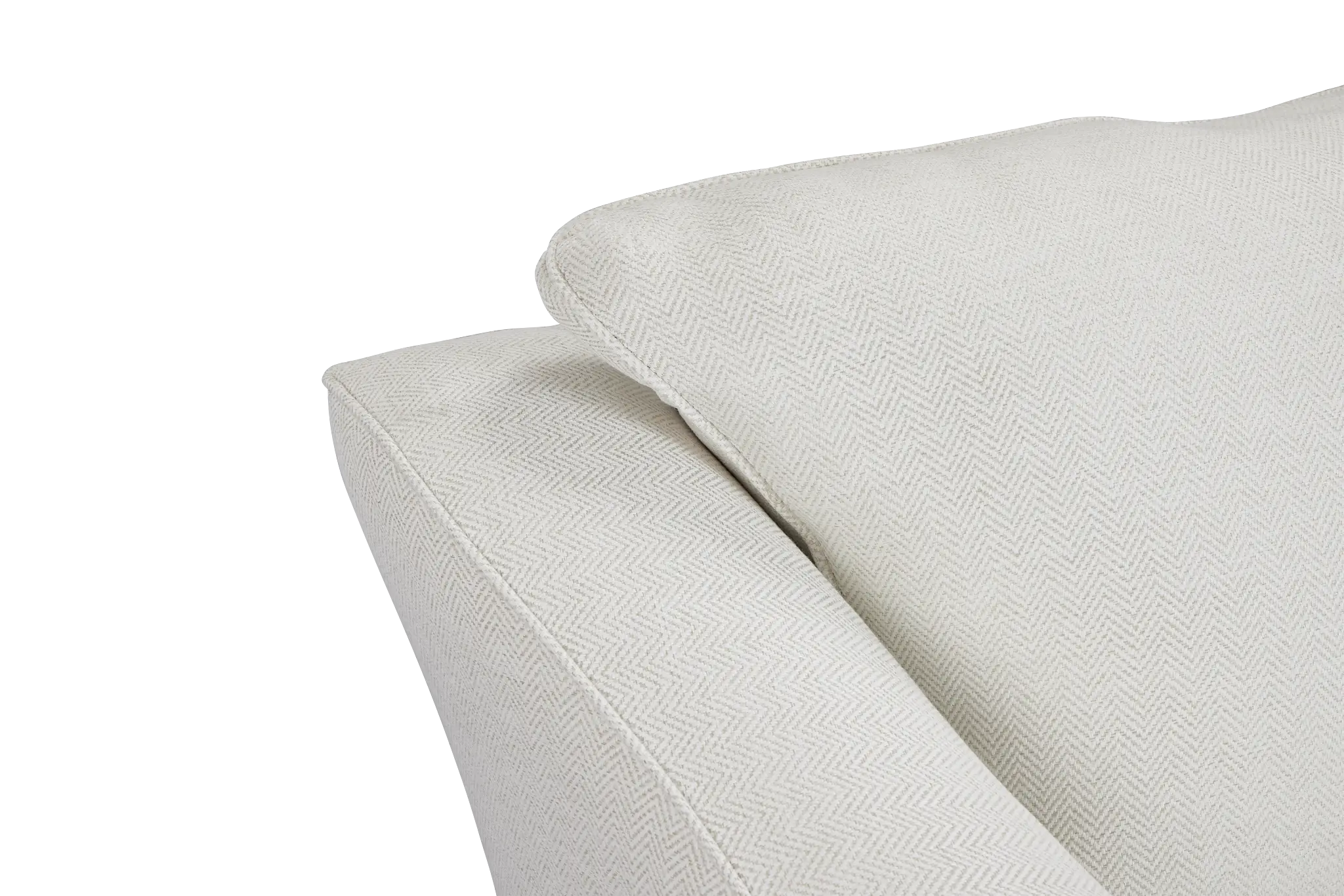 Avery White Fabric Sofa Avery White Fabric Sofa