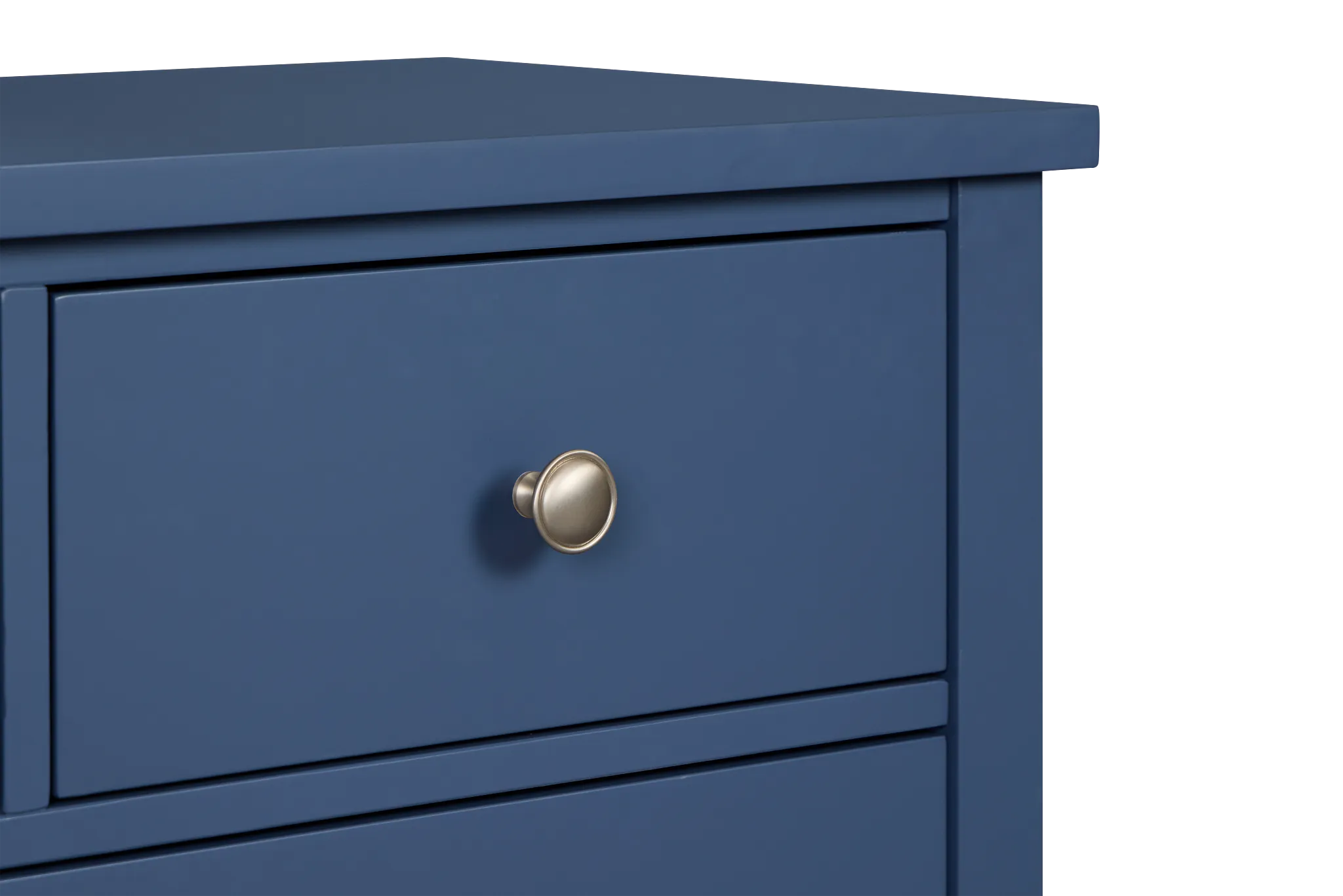 Charleston Dark Blue 1-drawer Nightstand