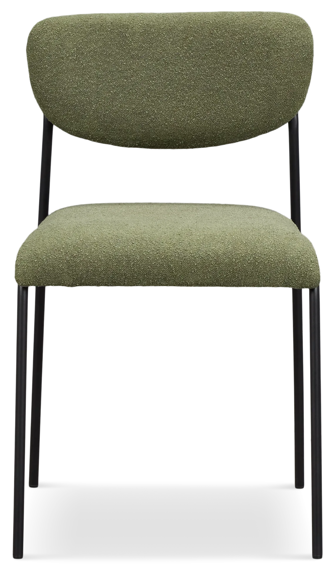Lynden Green Metal Upholstered Side Chair