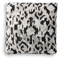 Aurora Black 18" Square Accent Pillow