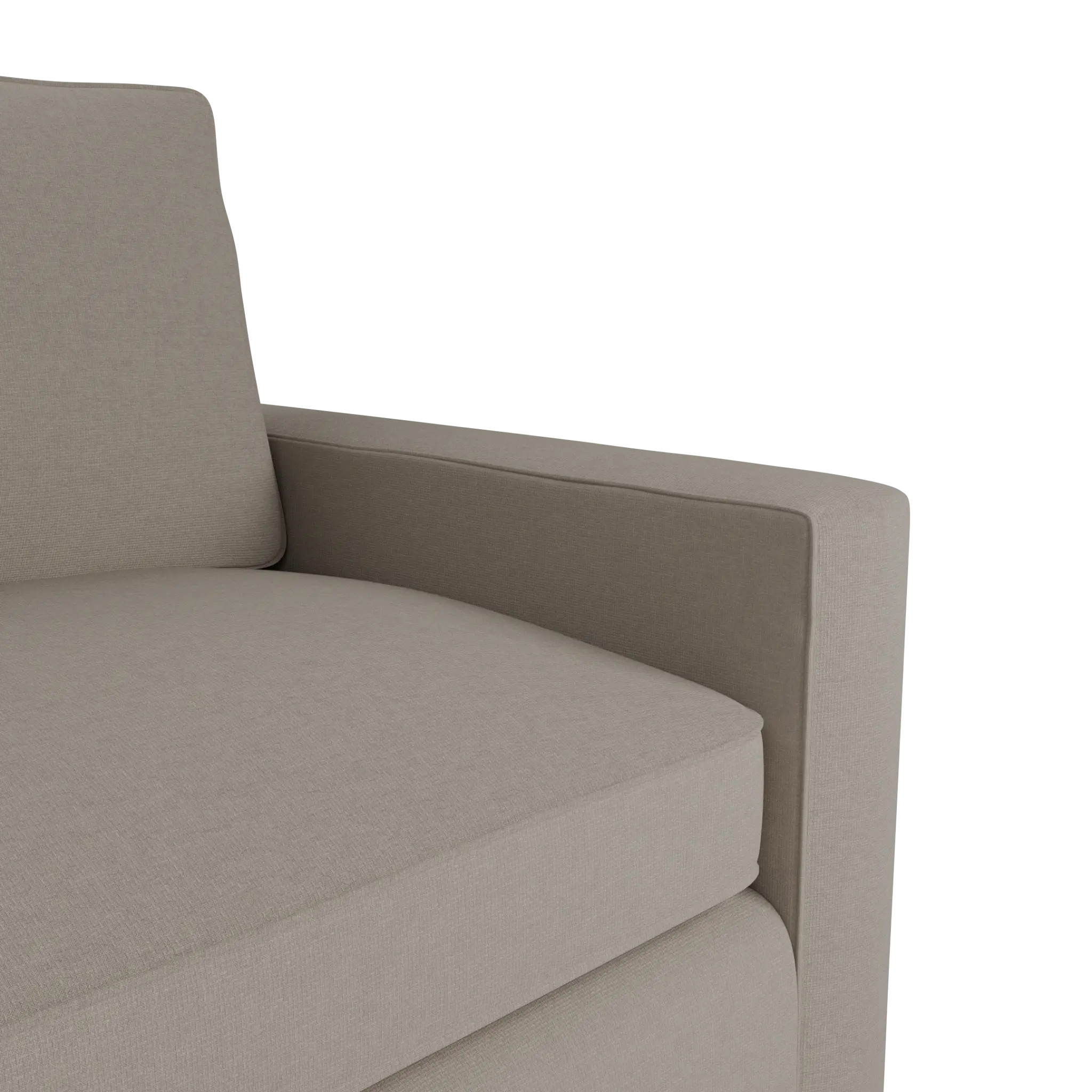 Siesta Suave Beige Fabric Cooling Memory Foam Sleeper Siesta Suave Beige Fabric Cooling Memory Foam Sleeper