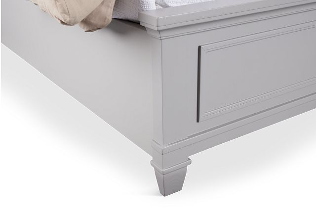 Cape Cod Gray Panel Bed