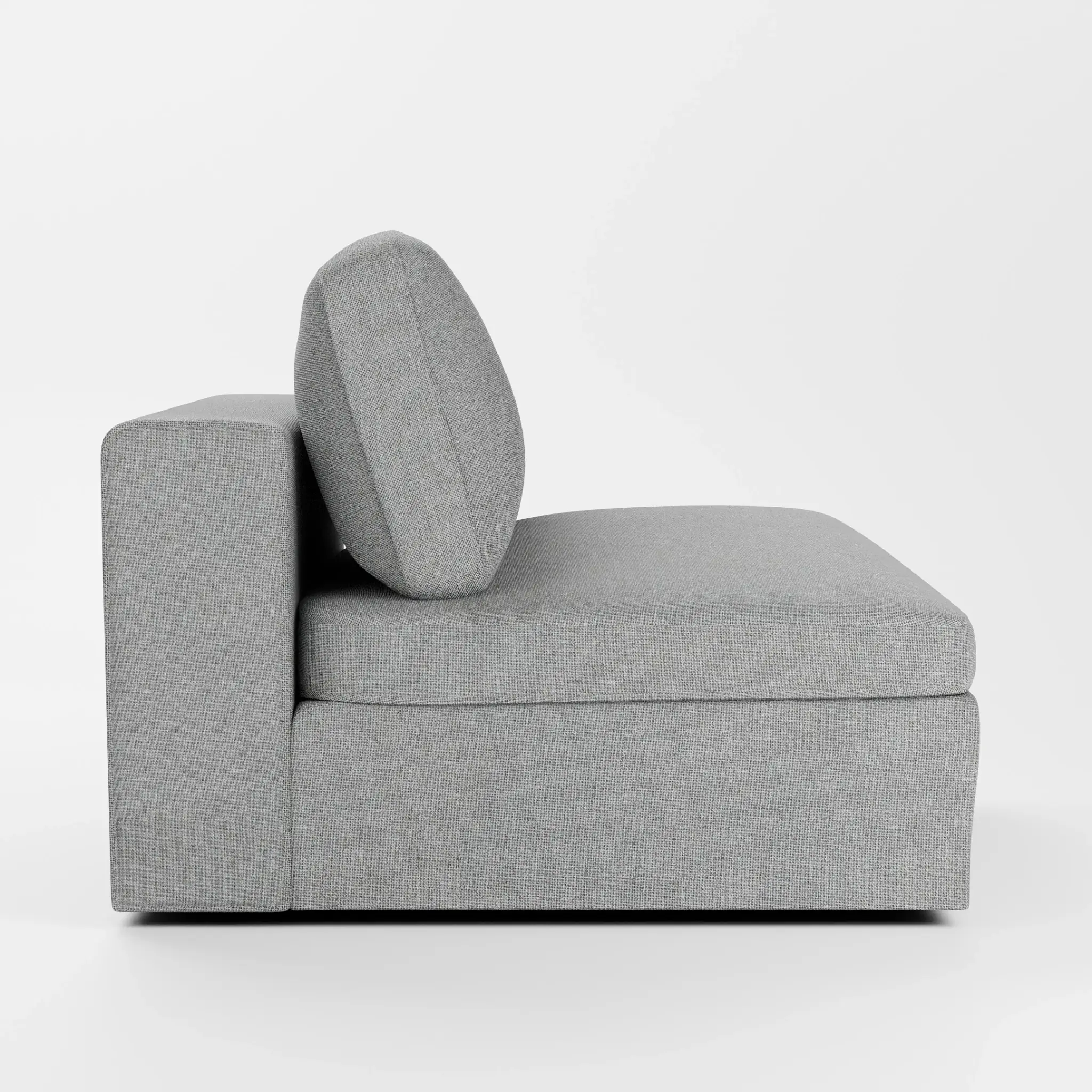 Destin Suave Gray Fabric Swivel Chair Destin Suave Gray Fabric Swivel Chair