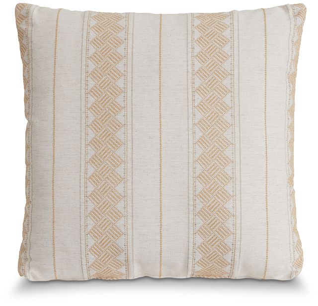 Hermione Gold 20" Accent Pillow
