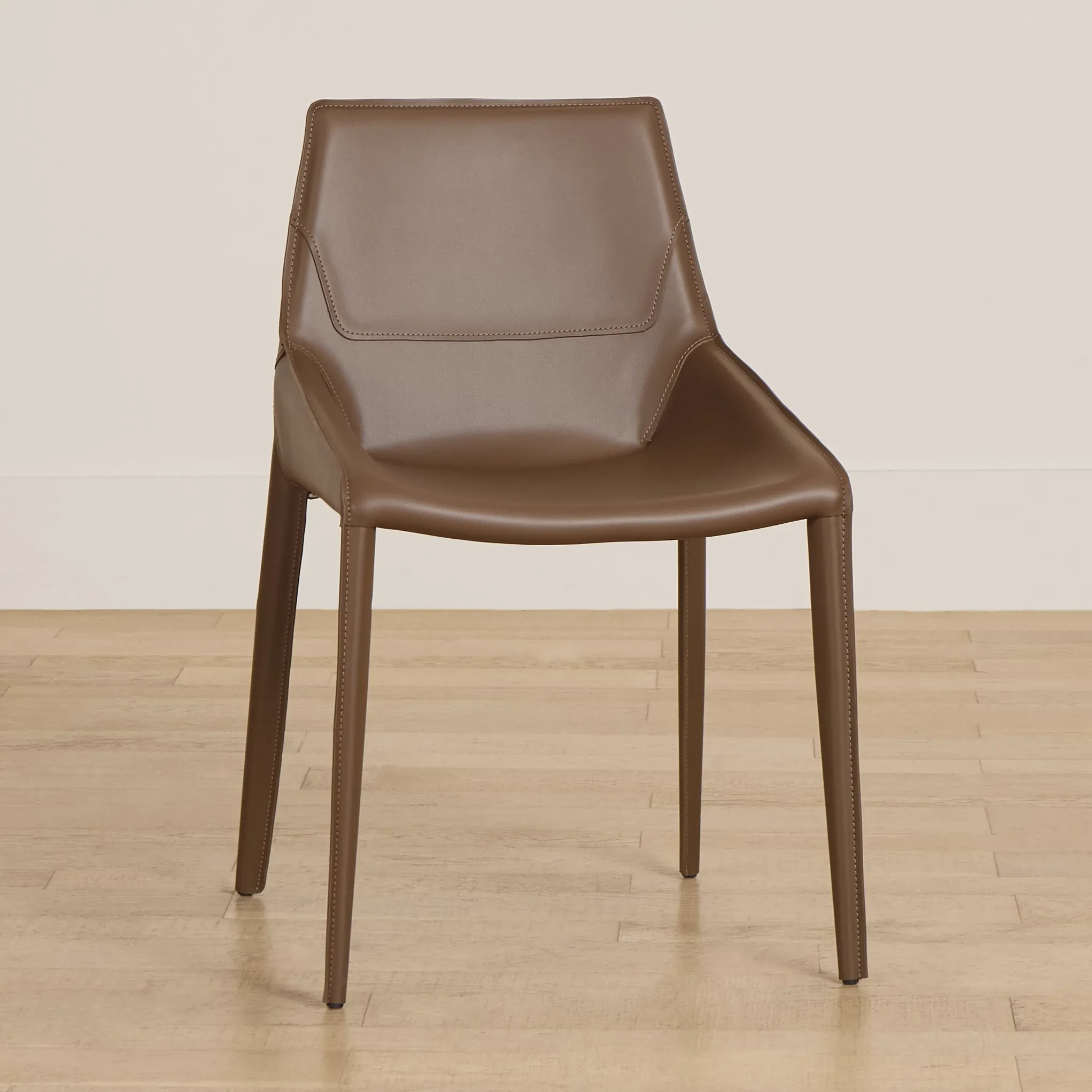 Wakefield Brown Upholstered Side Chair