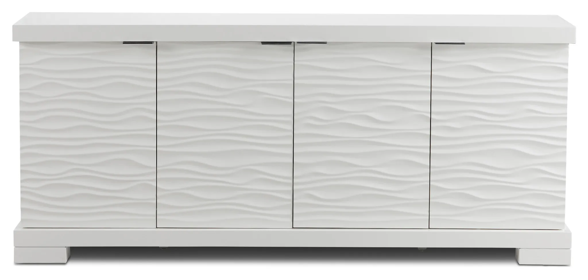 Ocean Drive White Wood Buffet