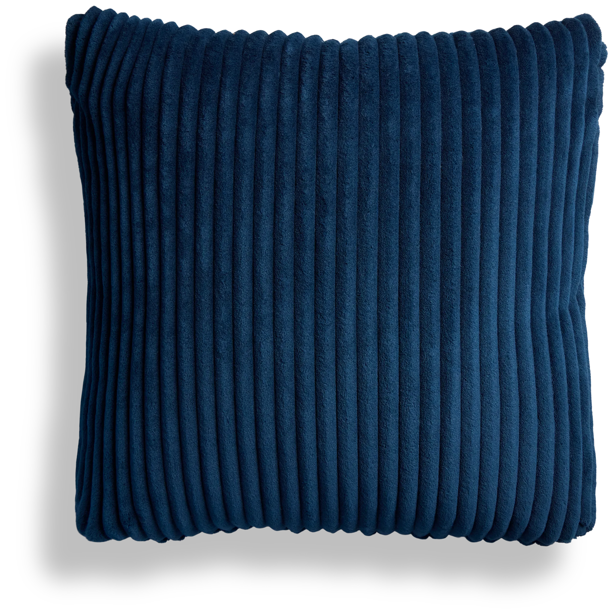 Charlie Dark Blue Square 20" Accent Pillow