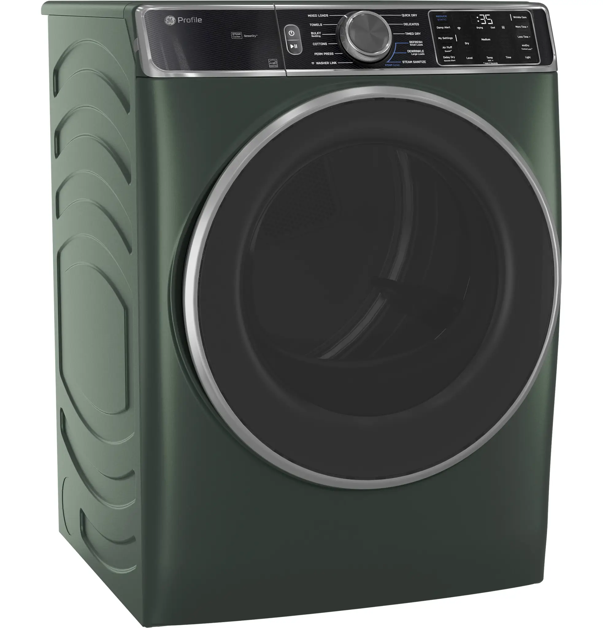 Ge Profile 95 Series Green Front Load Electric Dryer Ge Profile 95 Series Green Front Load Electric Dryer