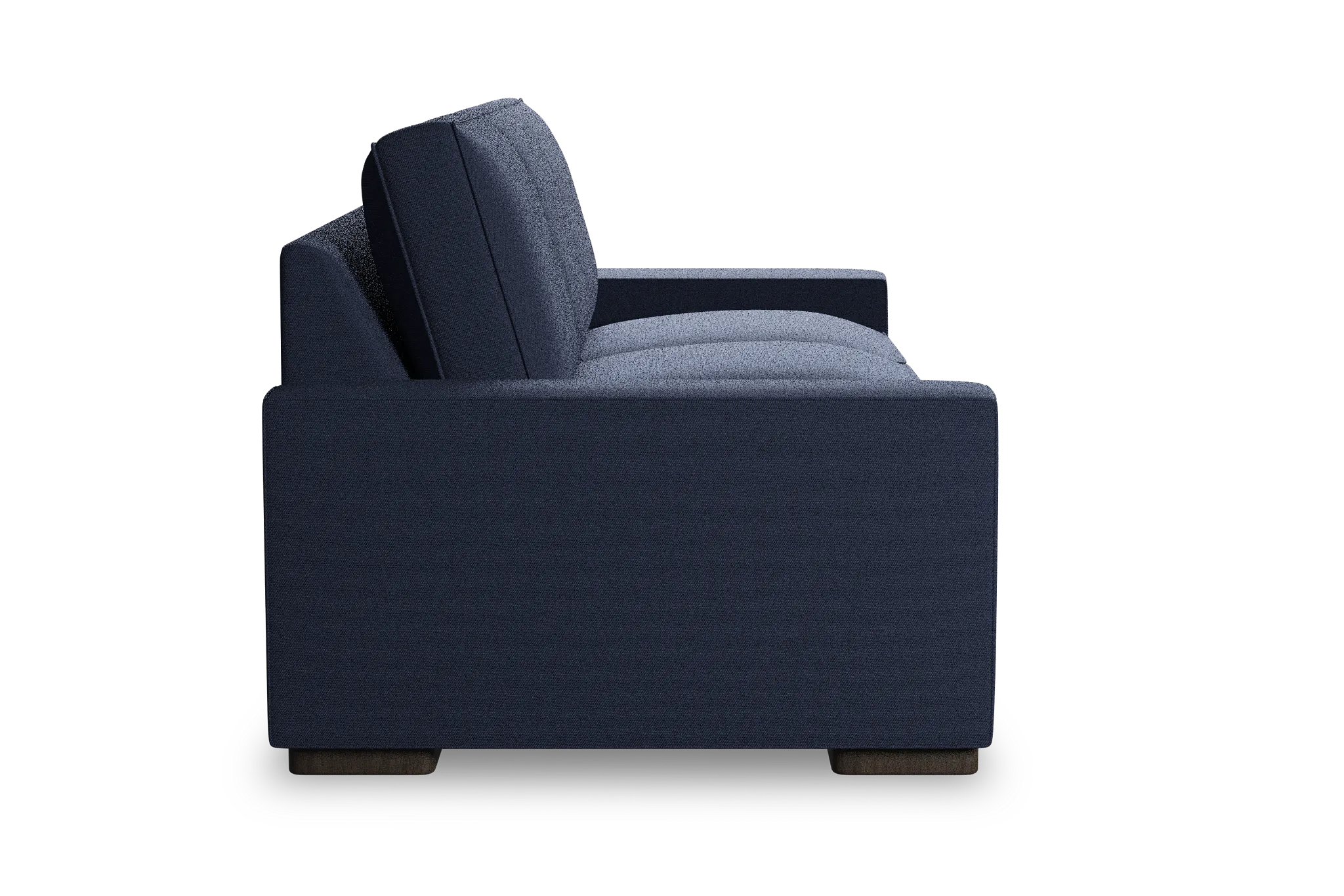 Edgewater Peyton Dark Blue 96" Sofa W/ 3 Cushions