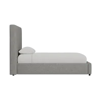 Grayton Linen 54" Upholstered Platform Bed