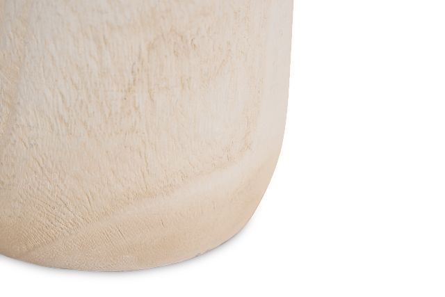 Elza White 6" Vase