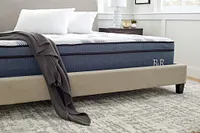 Lucy Light Gray Uph Platform Bed