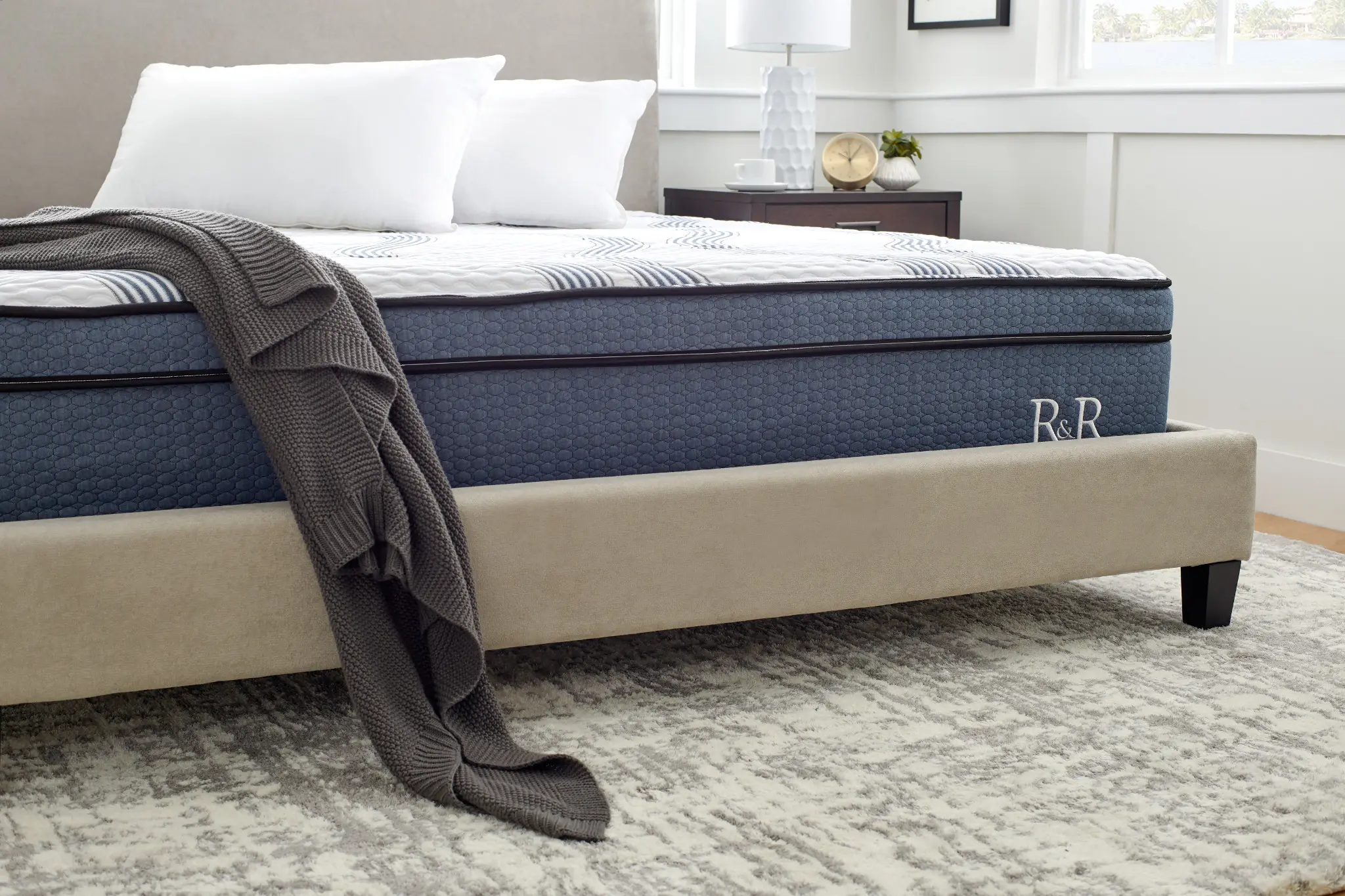 Lucy Light Gray Uph Platform Bed Lucy Light Gray Uph Platform Bed