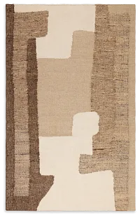 Silis Brown 5x8 Area Rug