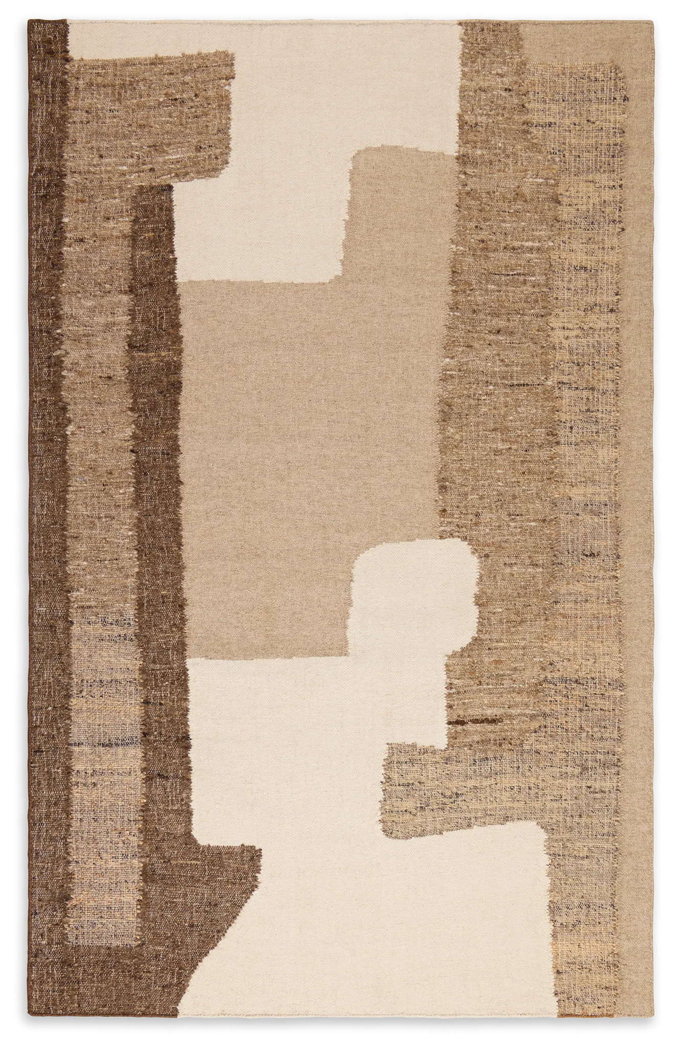 Silis Brown 5x8 Area Rug