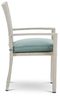 Bahia Teal Arm Chair