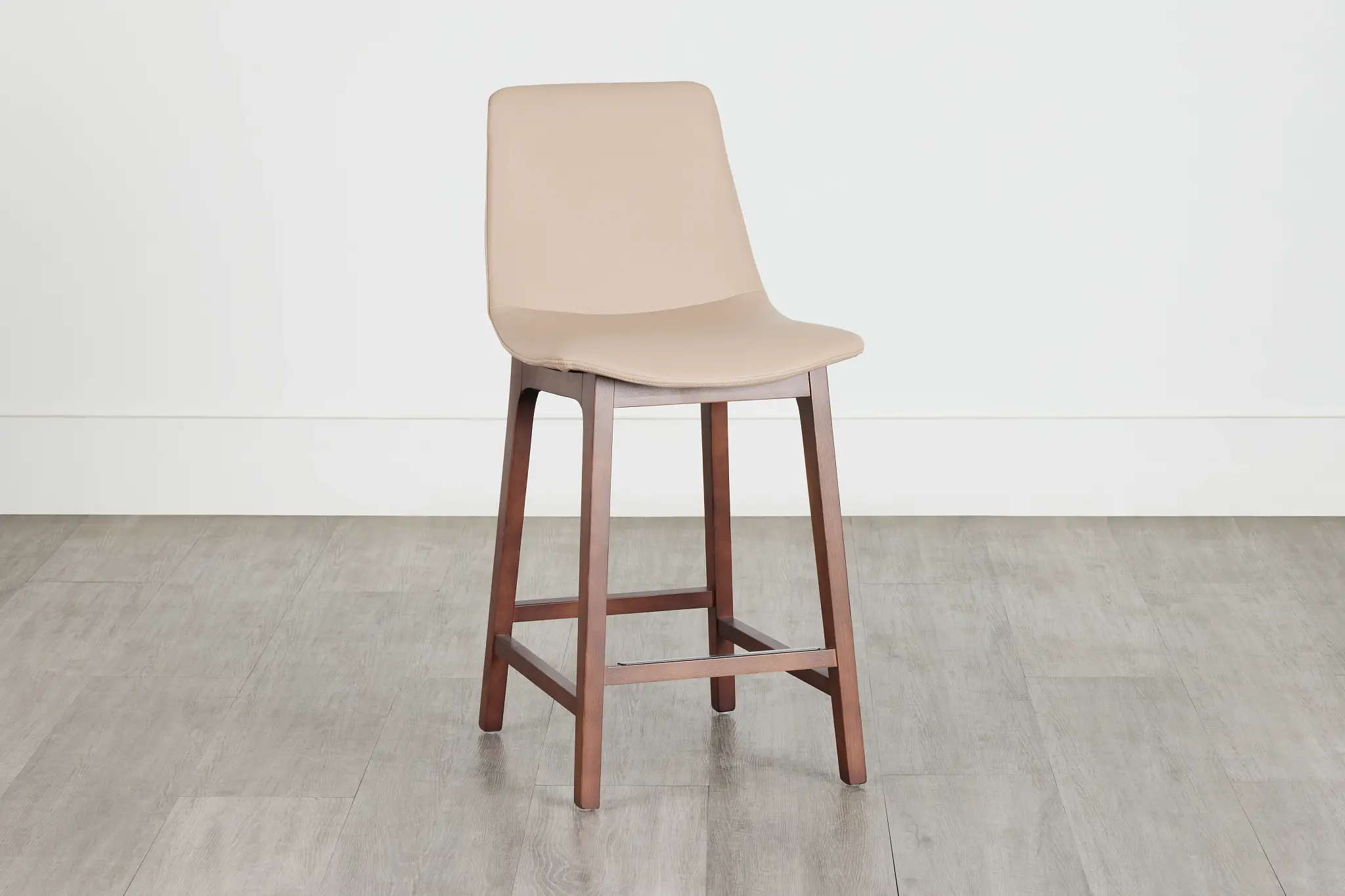Hamilton Taupemicro 24" Upholstered Barstool Hamilton Taupemicro 24" Upholstered Barstool