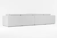 Destin Suave Gray Fabric 6-piece Modular Sectional