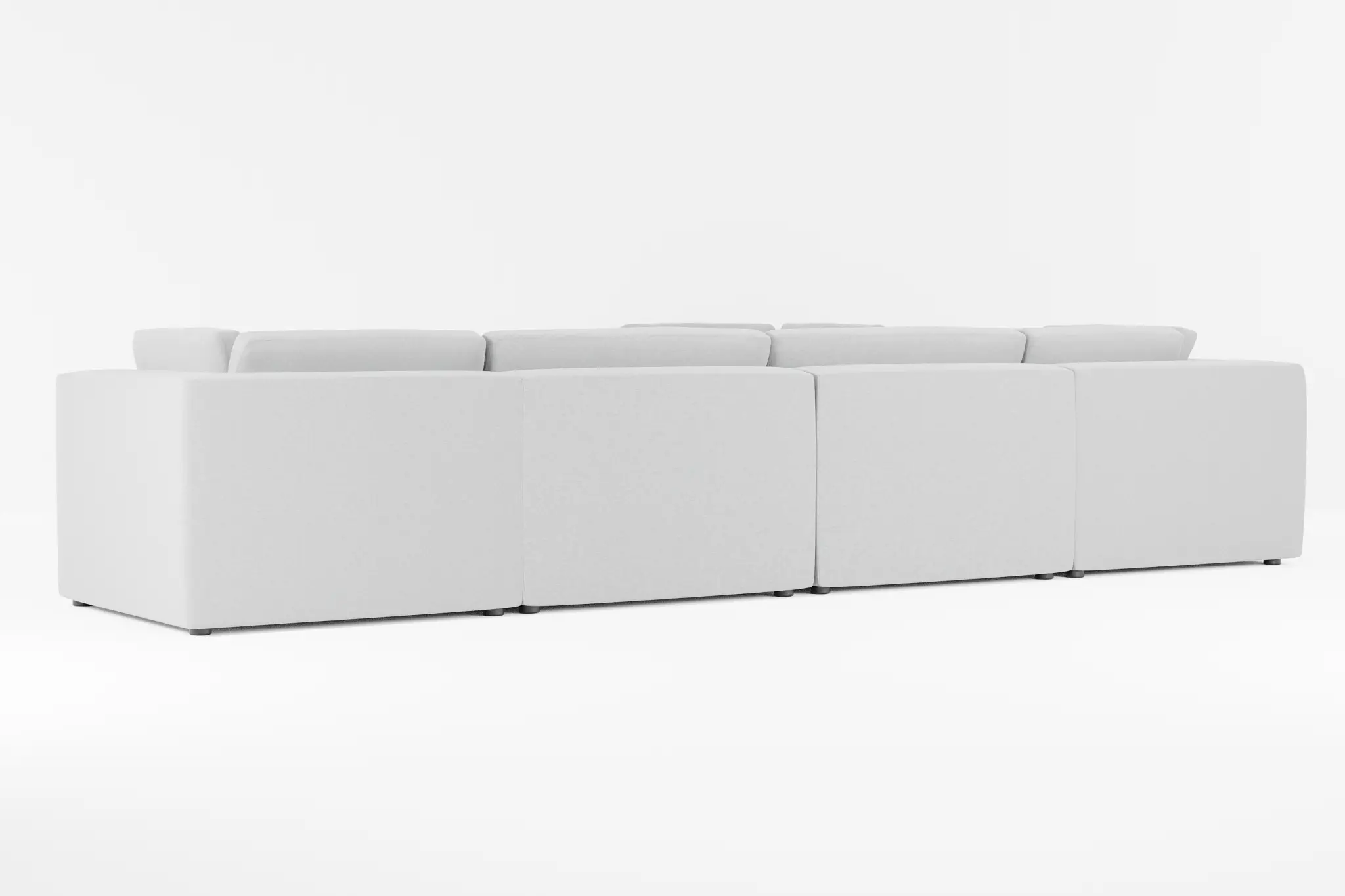 Destin Suave Gray Fabric 6-piece Modular Sectional Destin Suave Gray Fabric 6-piece Modular Sectional