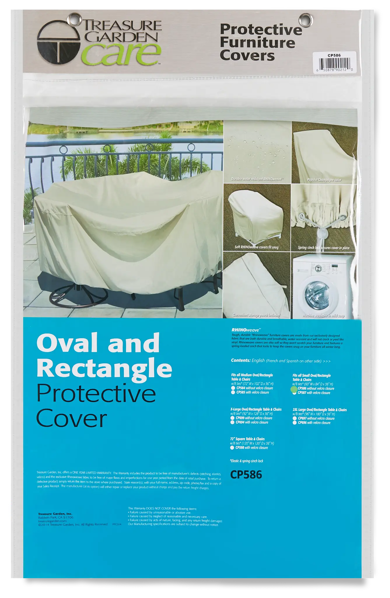 Khaki Small Table & 4 Chairs Outdoor Cover Khaki Small Table & 4 Chairs Outdoor Cover