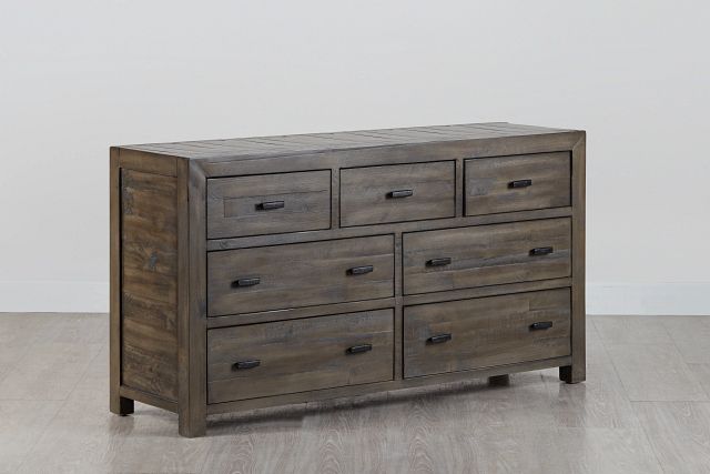 Seattle Gray Wood Dresser