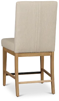 Tahoe Light Tone 24" Upholstered Barstool