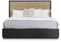 Madden Dark Tone Wood Platform Bed