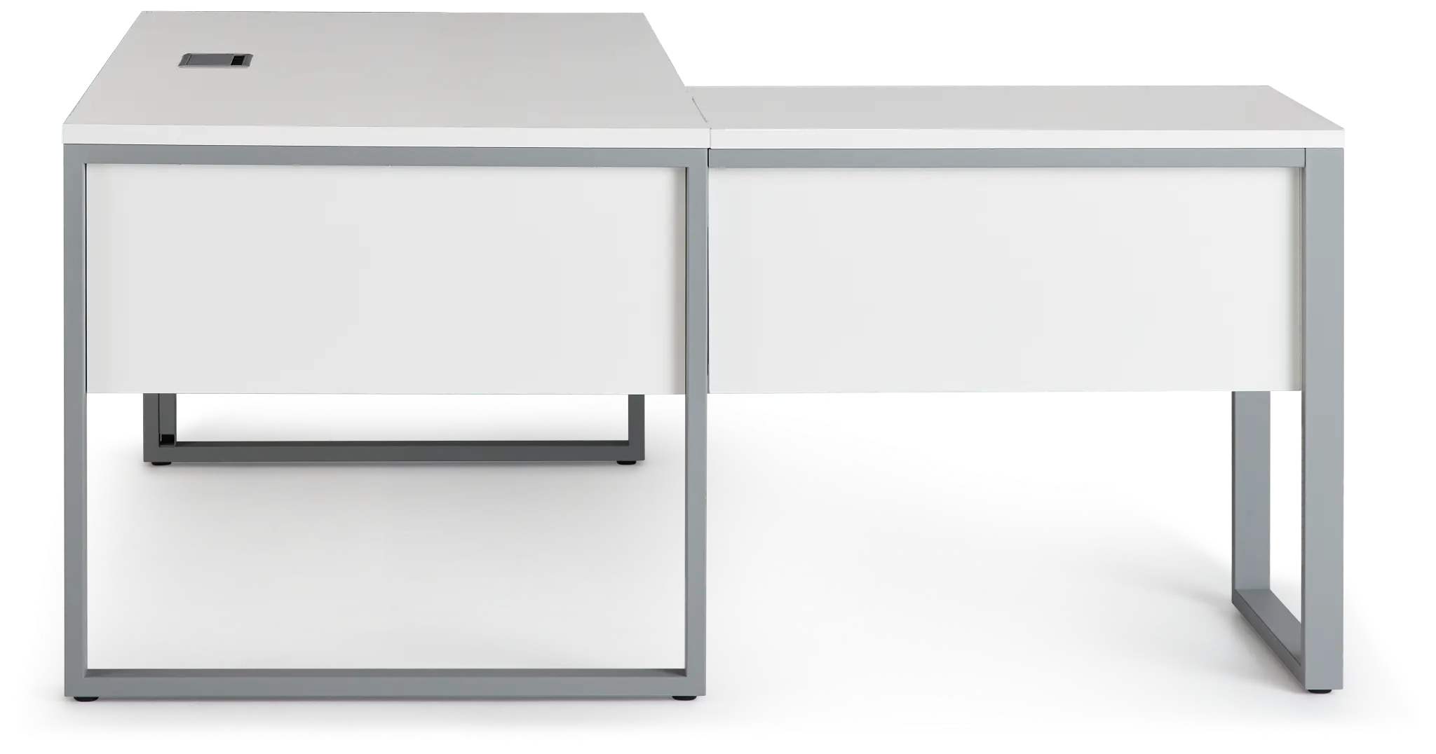 Clark White 32" Return Desk Clark White 32" Return Desk