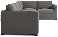 Willow Gray Fabric Large Two-arm Sectional